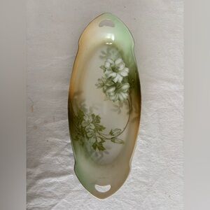 Reinhold Schlegelmilch antique relish dish